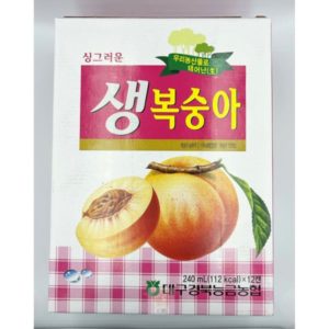 韓國水蜜桃綜合果汁